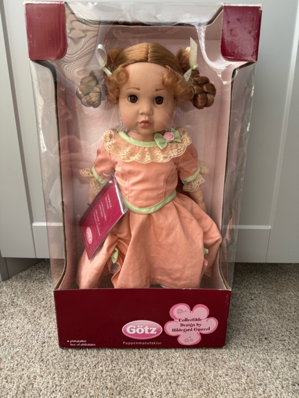 Gotz 2007 LIMITED EDITION   VIENNA Doll by Hildegard Gunzel NEW
